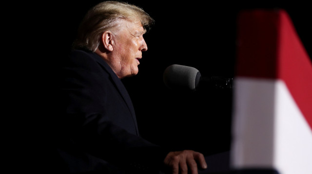 נשיא ארה"ב לשעבר דונלד טראמפ (צילום: REUTERS/Alyssa Pointer)