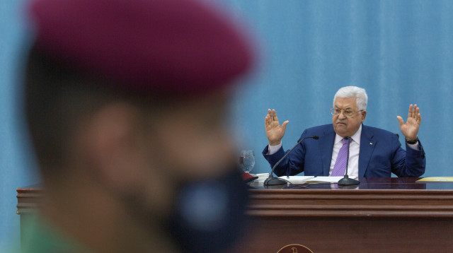 יו"ר הרשות הפלסטינית אבו מאזן (צילום: gettyimages)