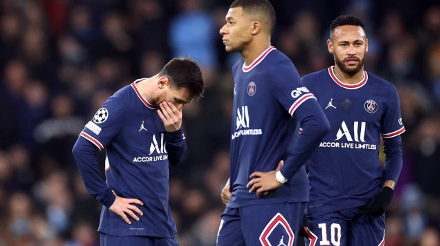 החבילה תתפרק? אמבפה, מסי וניימאר (צילום: רויטרס)