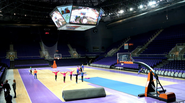 היכל הכדורסל בחולון (צילום: קובי אליהו)