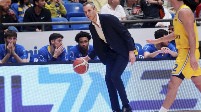 עודד קטש, מאמן מכבי תל אביב (צילום: קובי אליהו)