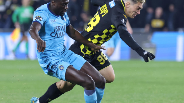 איך הצהובים יסתדרו בלעדיו? לוקאסן (צילום: דני מרון)