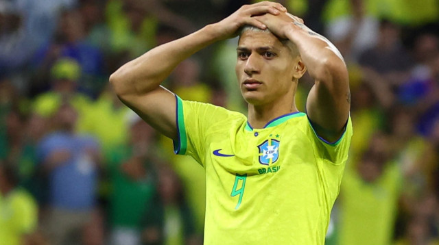 רישרליסון, חלוץ נבחרת ברזיל (צילום: רויטרס)