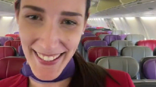 כך תתמודדו עם לחץ וחרדה בטיסות (צילום: מתוך טיקטוק)