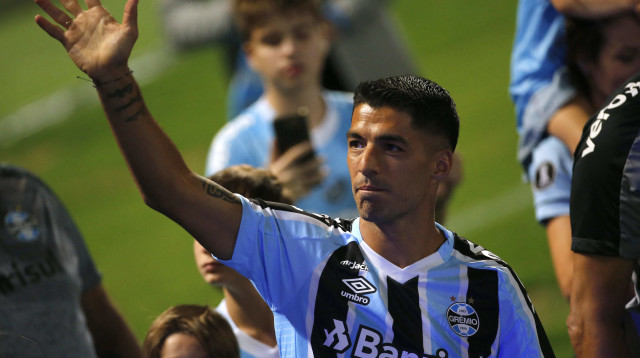 בכורה חלומית. סוארס (צילום: רויטרס)