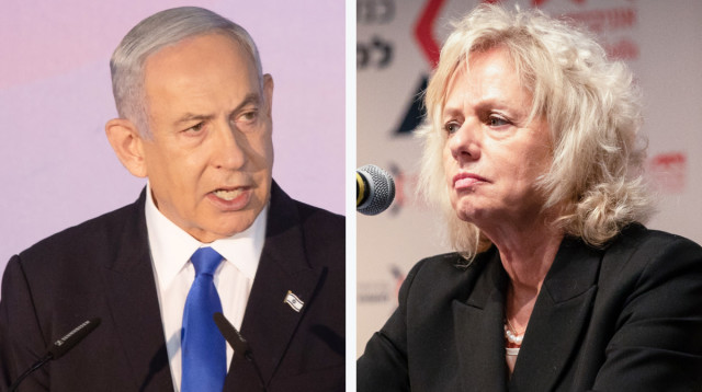 בנימין נתניהו, גלי בהרב-מיארה (צילום: אלכס קולומויסקי, פול ידיעות אחרונות,שיר תורם פלאש 90)