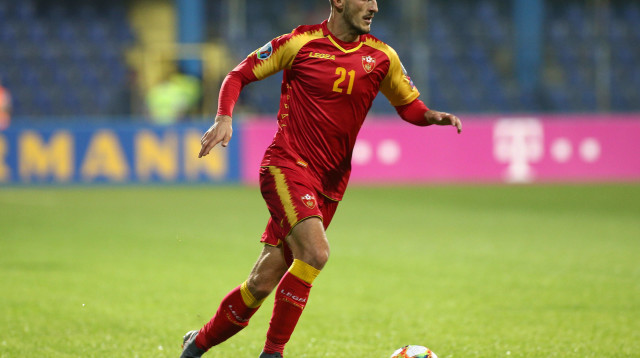 אלכסנדר בולייביץ', שחקן נבחרת מונטנגרו (צילום: GettyImages, Filip Filipovic/MB Media)