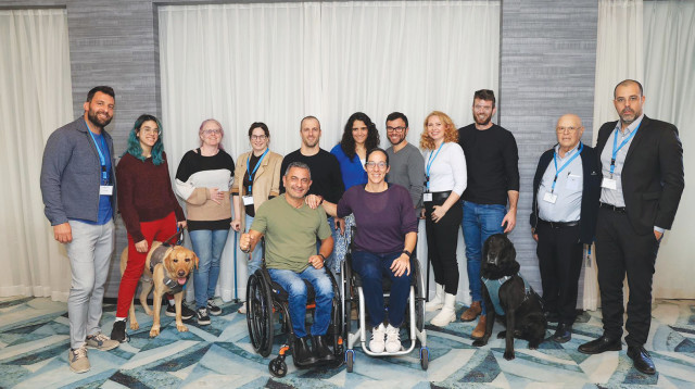 הוועד הפראלימפי (צילום: נדב הולצמן)