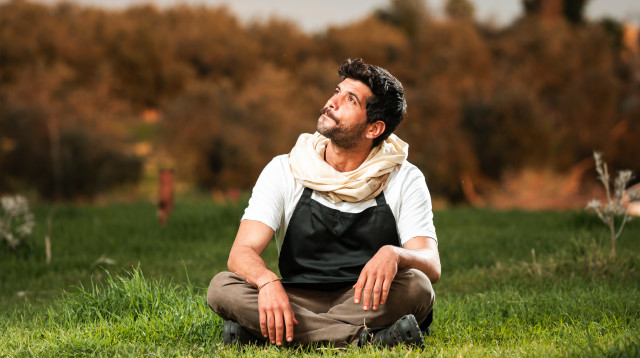 הלל גרדי בשיתוף פעולה עם דומינו'ס פיצה (צילום: אודי מוצני)