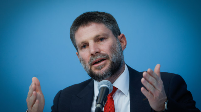 בצלאל סמוטריץ' (צילום:  אוליבייה פיטוסי פלאש 90)