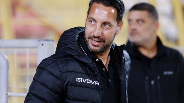 "רוצים לצאת מאושרים ועם תואר היסטורי למועדון". נוסבאום (צילום: קובי אליהו)