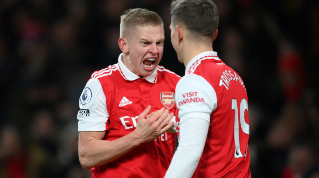 שחקן ארסנל, אולכסנדר זינצ'נקו (צילום: GettyImages, Alex Pantling)