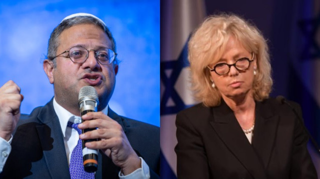 גלי בהרב-מיארה, איתמר בן-גביר (צילום: יונתן זינדל, פלאש 90,נתן וייל, לע"מ)