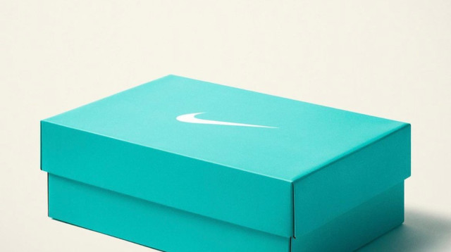 שיתוף הפעולה בין נייק לטיפאני: הטיזר שפורסם בחשבונות הרשתות. (צילום: צילום מסך מתוך אינסטגרם)