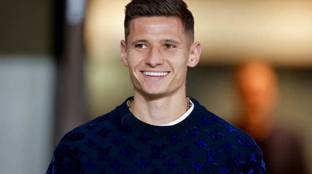 בא לתמוך בחבריו החדשים. קלימלה (צילום: מאור אלקסלסי)