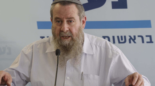 יו"ר מפלגת נעם אבי מעוז  (צילום: מארק ישראל סלם)