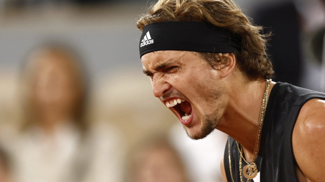 סשה זברב טניסאי גרמני (צילום: רויטרס)