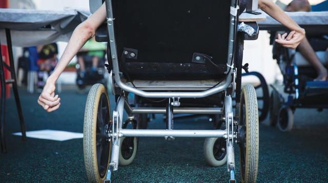 כיסא גלגלים (צילום: הדס פרוש, פלאש 90)