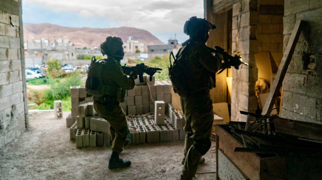 כוחות צה"ל בפעילות ביריחו (צילום: דובר צה"ל)