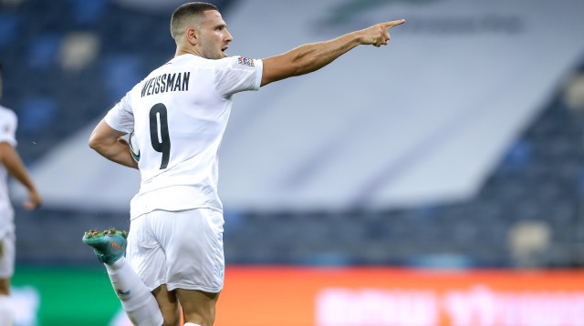 יצא מאוכזב למרות שכבש. שון וייסמן (צילום: מאור אלקסלסי)