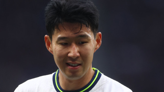 יונג מין סון, שחקן טוטנהאם (צילום: רויטרס)