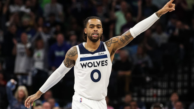 דיאנג'לו ראסל, מינסוטה טימברוולבס (צילום: GettyImages, David Berding)