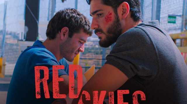 שמיים אדומים (צילום: באדיבות רשת 13)