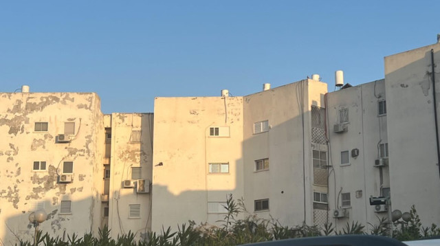 מבנים ישנים בקרית גת (צילום: לארה שישקנוב)