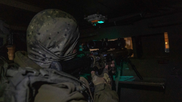 כוחות צה"ל בשכם (צילום: דובר צה"ל)