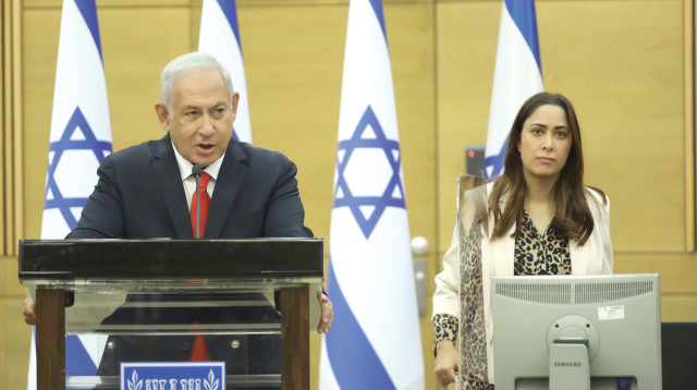 מאי גולן ובנימין נתניהו  (צילום: מארק ישראל סלם)