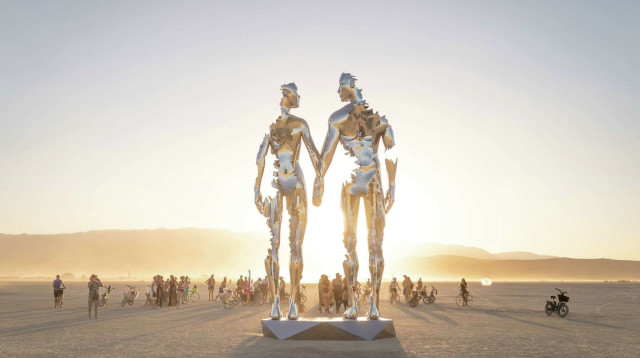 ברנינג מן (צילום: רשתות חברתיות)