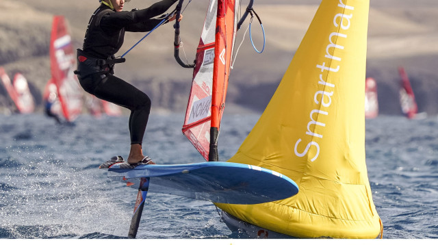 במקום הראשון. שחר טיבי (צילום: אתר רשמי, Sailing Energy)