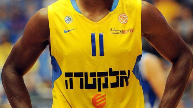 אלן אנדרסון שחקן מכבי תל אביב (צילום: ברני ארדוב)