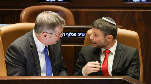 בצלאל סמוטריץ', יואב קיש (צילום: נועם מושקוביץ, דוברות הכנסת)