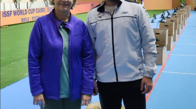 סרגיי ריכטר ואמירה אורון (צילום: יחצ)