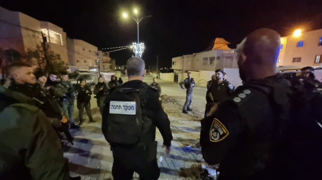 פעילות המשטרה בנגב (צילום: דוברות המשטרה)