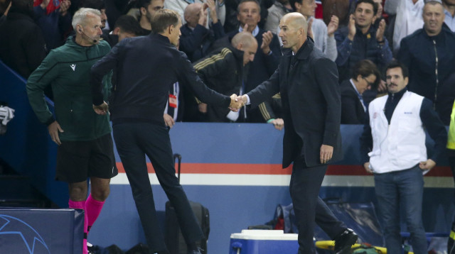 זינדין זידאן, תומאס טוכל (צילום: GettyImages, Jean Catuffe)