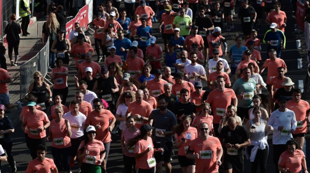 מרתון תל אביב (צילום: אבשלום ששוני)