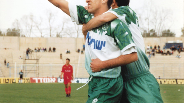 איזו תקופה. אלון מזרחי במכבי חיפה (צילום: מעריב, עדי אבישי)