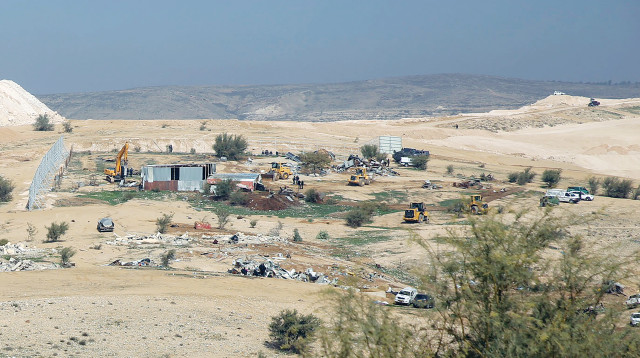 יישוב בדואי (צילום: הדס פרוש, פלאש 90)