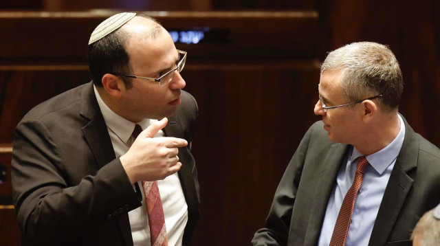 יריב לוין, שמחה רוטמן (צילום: מרק ישראל סלם)