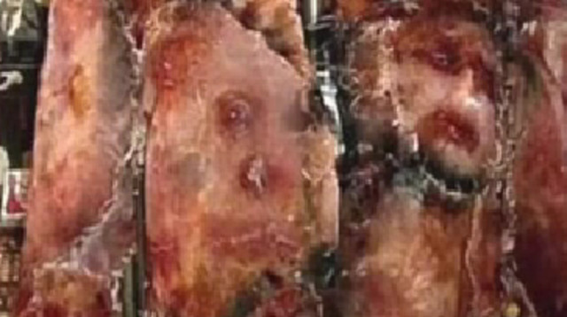 מצמרר: מעיל מ"עור אנושי" הוצע למכירה (צילום: מתוך טיקטוק)