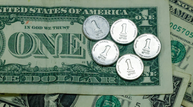 השקל מול הדולר, אילוסטרציה (צילום: מרק ישראל סלם)