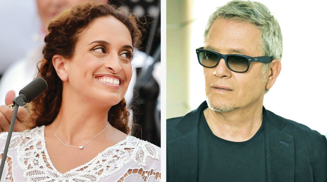 שלמה ארצי, אחינועם ניני  (צילום: AFP,גבריאל בהרליה)