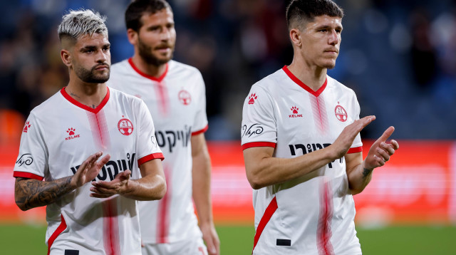 שחקני הפועל באר שבע אור דדיה, רותם חטואל (צילום: מאור אלקסלסי)