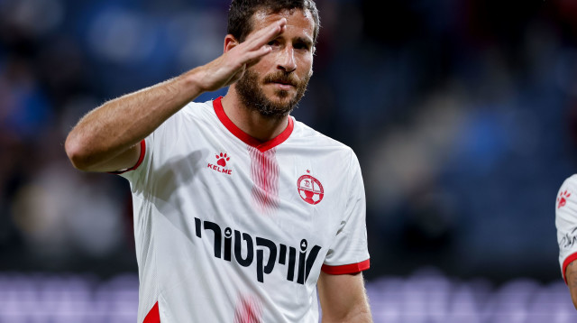 תומר חמד, שחקן הפועל באר שבע (צילום: מאור אלקסלסי)