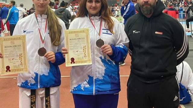 ערב מוצלח. ויגדור וחג'אמה (צילום: אתר רשמי, התאחדות הטקוואנדו)