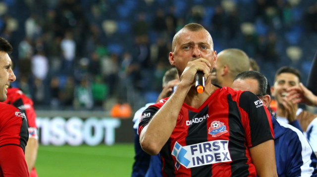 גבריאל תמאש שחקן הפועל חיפה (צילום: יוסי ציפקיס)