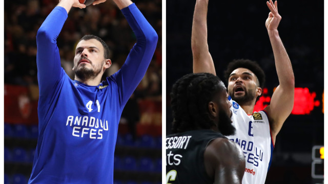 שחקני אנאדולו אפס אנטה ז'יז'יץ', אלייז'ה בריאנט (צילום: צילום מסך, אילוסטרציה)