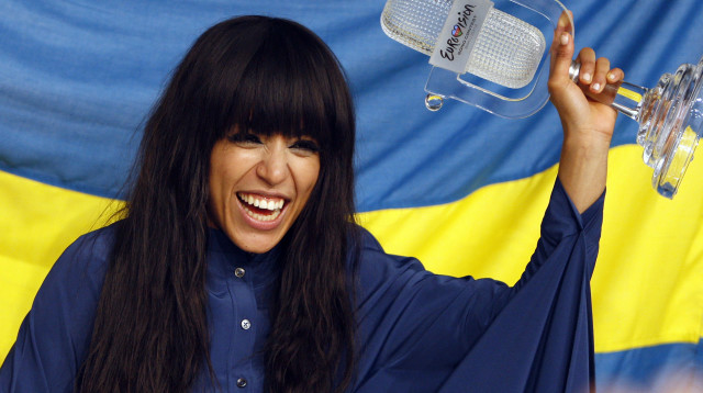 לורין, נציגת שוודיה לאירוויזיון (צילום: רויטרס)